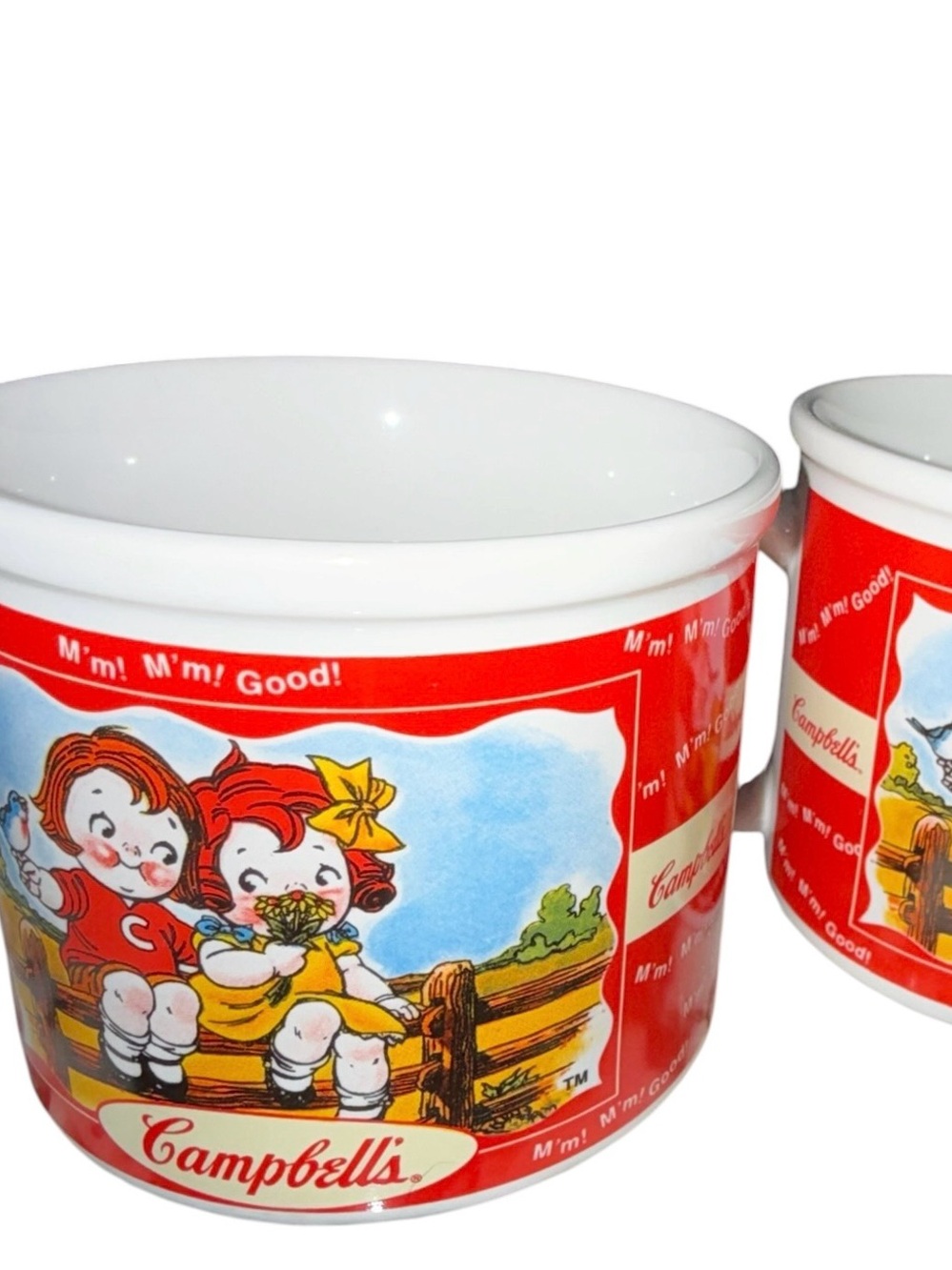 Campbell Soup Kids Vintage Soup Cups Set